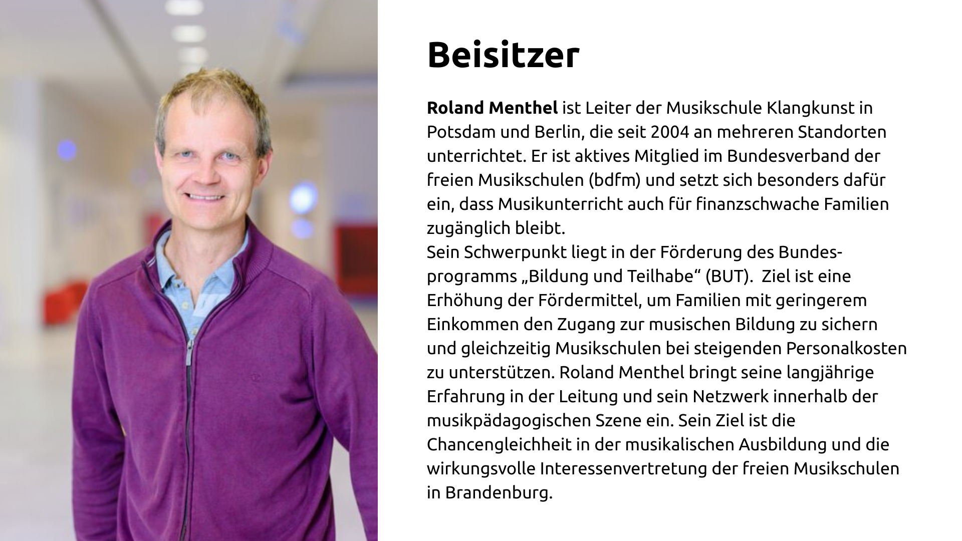 Beisitzer Menthel