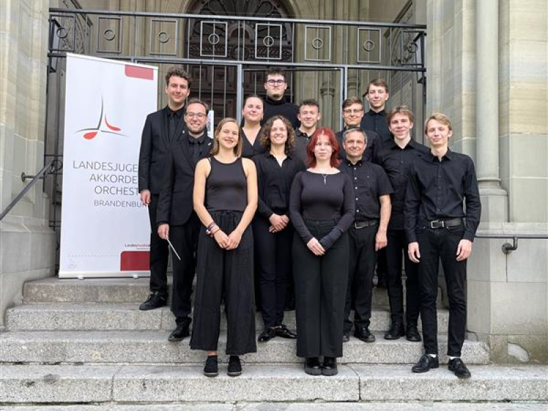 LandesJugendAkkordeonorchester Gruppenfoto