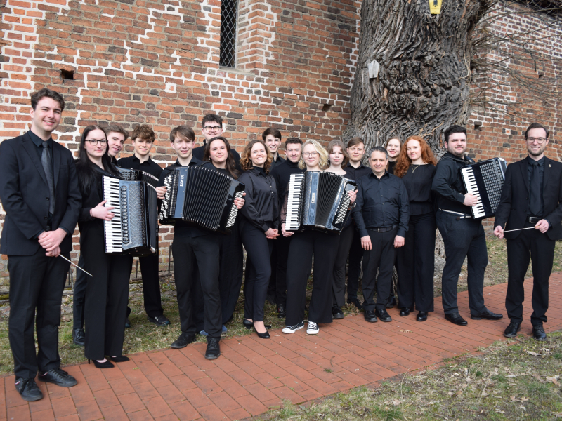 LandesJugendAkkordeonOrchester - Ein Instrument, unendliche Klänge Gruppenfoto